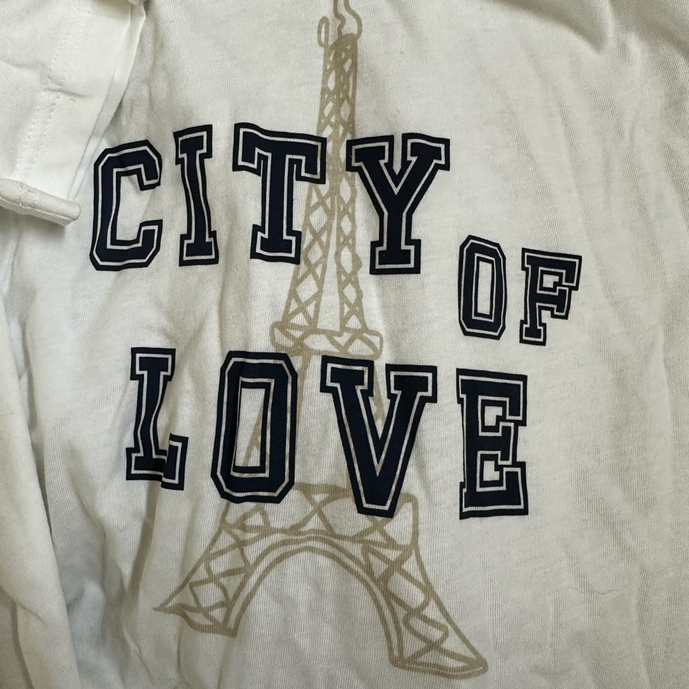 Loft city of love tee shirts! Pkg of 2